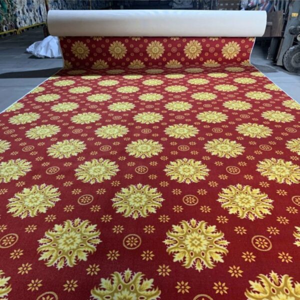 thảm cuộn hoa văn