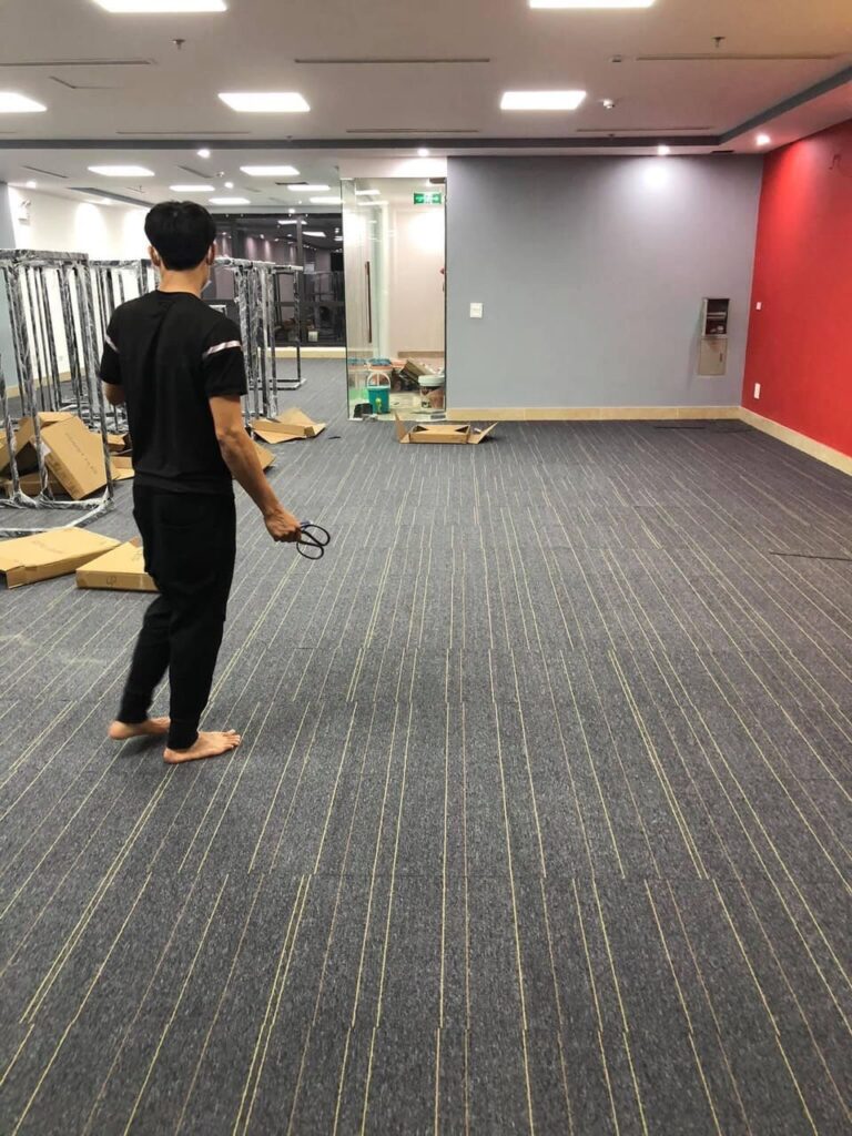 thảm trải sàn văn phòng