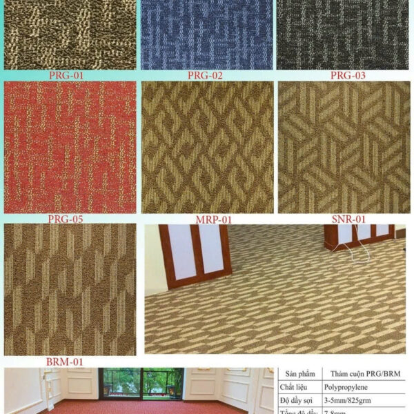 thảm cuộn PRG/BRM